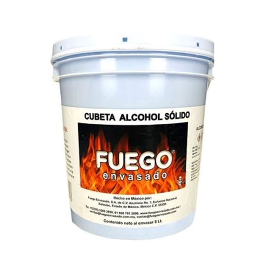 Imagen de Alcohol sólido Fuego Envasado cubeta de 5L