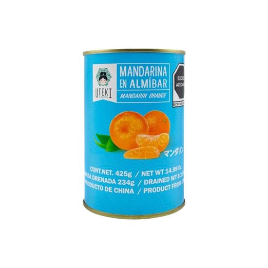 Imagen de Mandarina en gajos en almíbar Uteki Alimentos en lata 425g