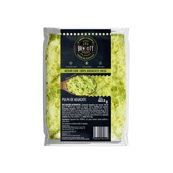 Imagen de Pulpa natural de aguacate Hass McCain Brew City 453.6g