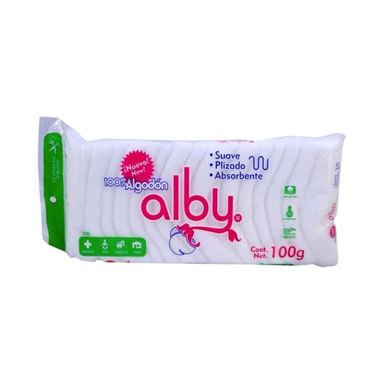 Imagen de Algodón plisado absorbente Alby 100g