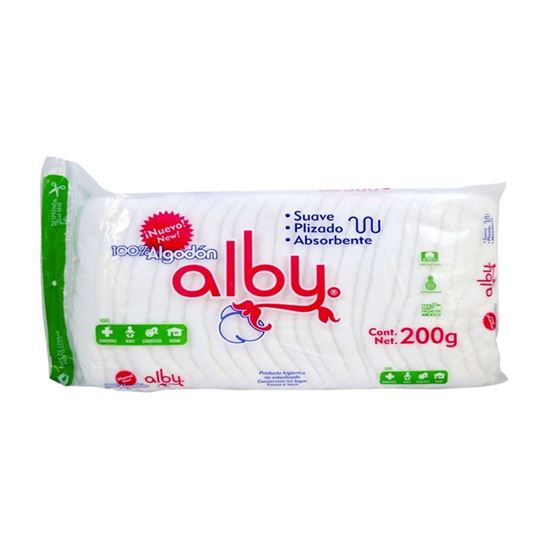 Imagen de Algodón plisado absorbente Alby 200g