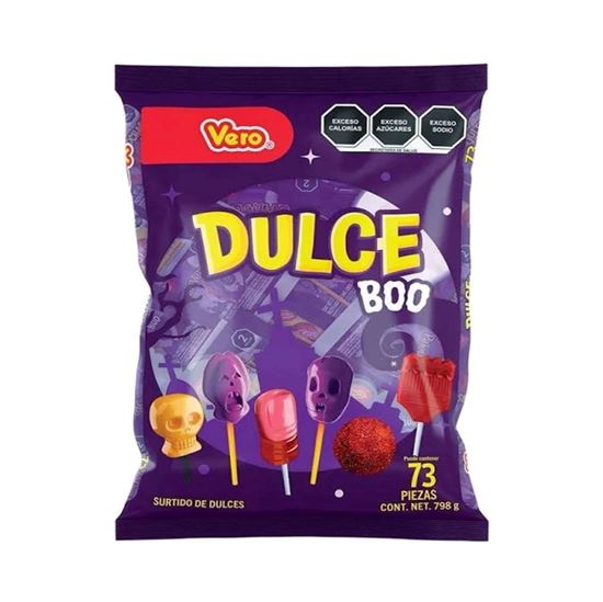 Imagen de Surtido de dulces edición Halloween Vero Dulce Boo 73 pzas (798g)