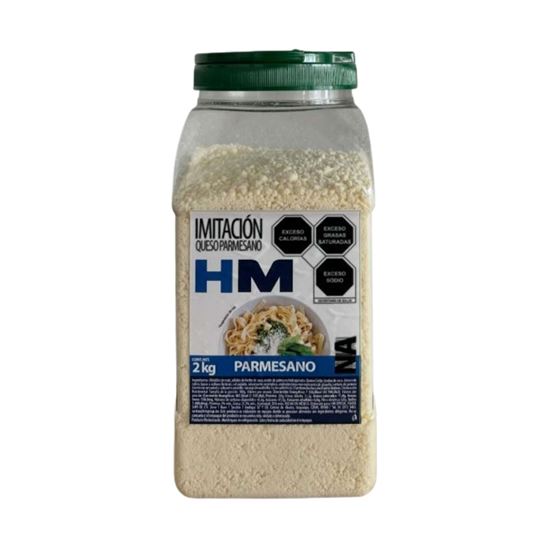 Imagen de Queso estilo parmesano rallado HM bote 2kg