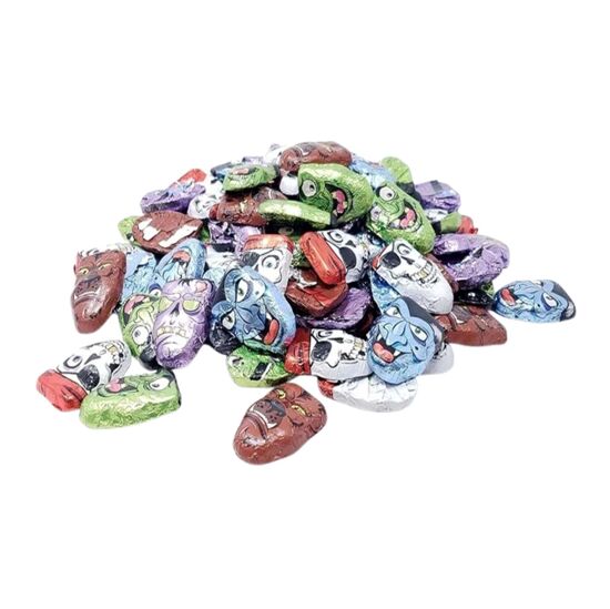 Imagen de Chocolates edición Halloween con envoltura de personajes variados a granel