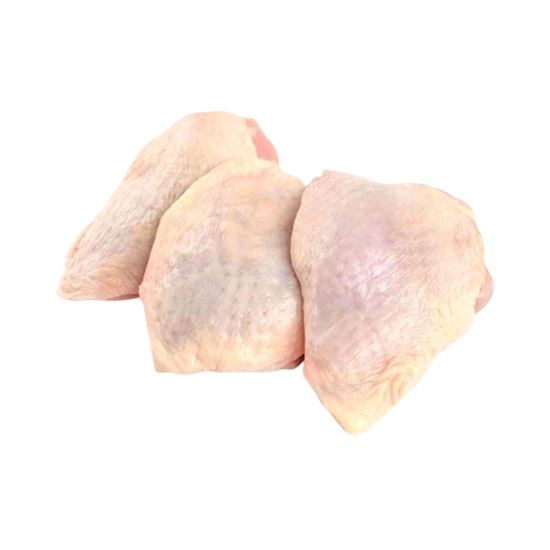 Imagen de Muslo de pollo con hueso y con piel