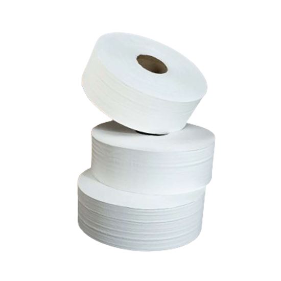 Imagen de Papel higiénico industrial económico en bobina 3 pzas
