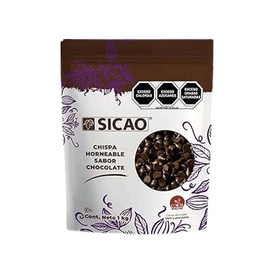 Imagen de Chispa horneable sabor chocolate Sicao 1kg