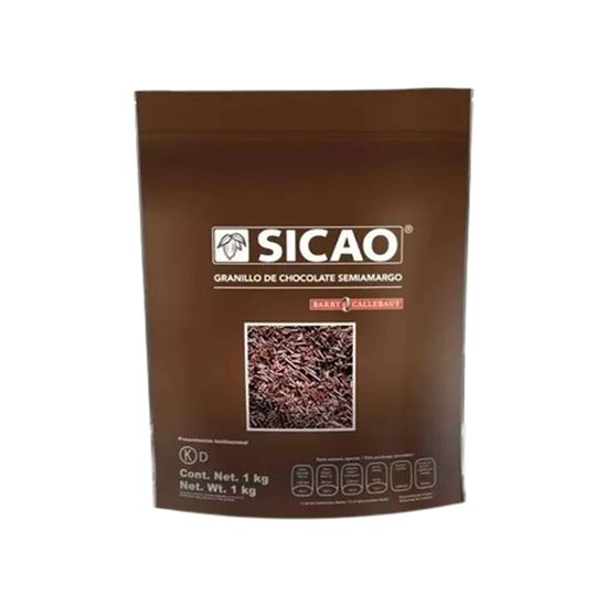 Imagen de Granillo de chocolate semiamargo Sicao Especialidades 1kg