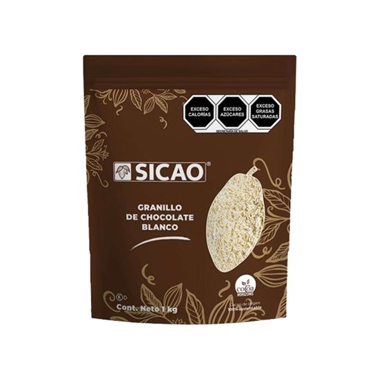Imagen de Granillo de chocolate blanco Sicao Especialidades 1kg