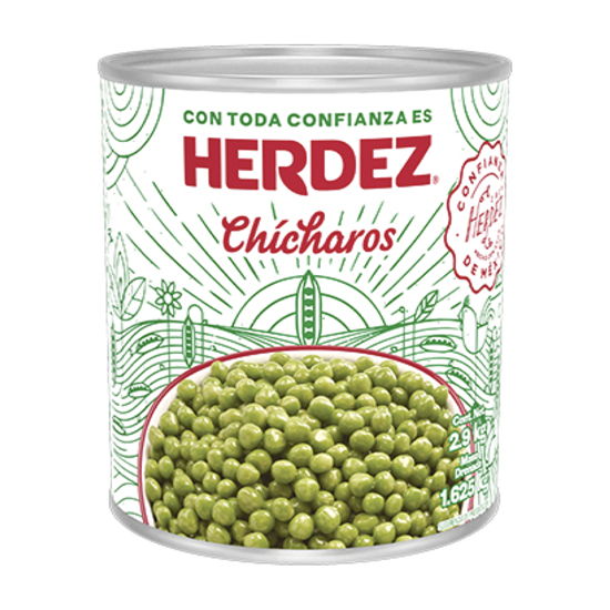 Imagen de Chícharos Herdez en lata 2.9kg