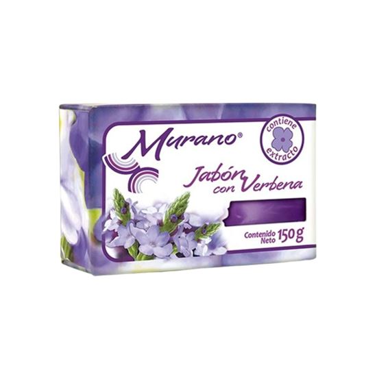 Imagen de Jabón de tocador natural con verbena Murano 150g