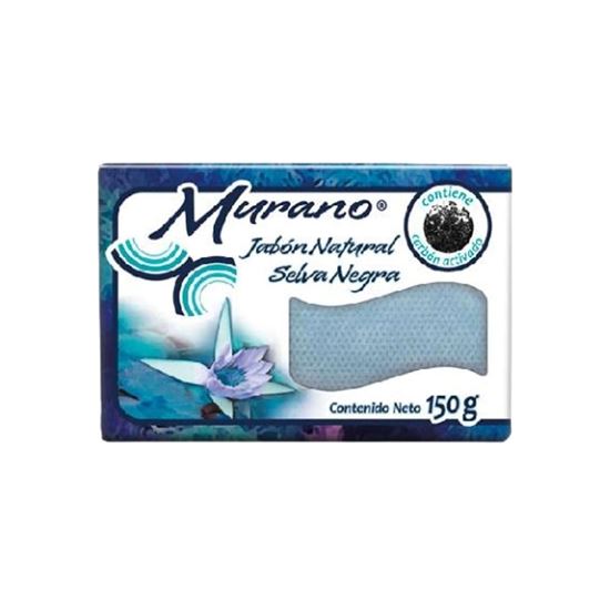 Imagen de Jabón de tocador natural selva negra Murano 150g