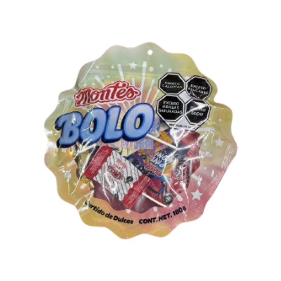 Imagen de Surtido de dulces Montes Bolo color amarillo 180g