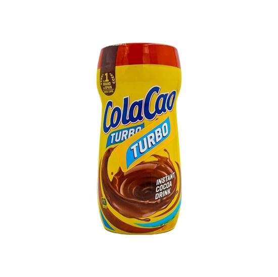Imagen de Chocolate en polvo instantáneo para preparar bebida (soluble en leche fría) ColaCao Turbo 400g