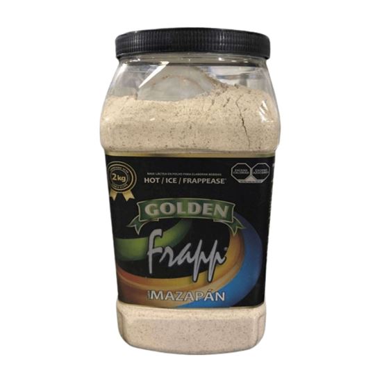 Imagen de Base láctea en polvo para elaborar bebidas sabor mazapán Golden Frapp 2kg