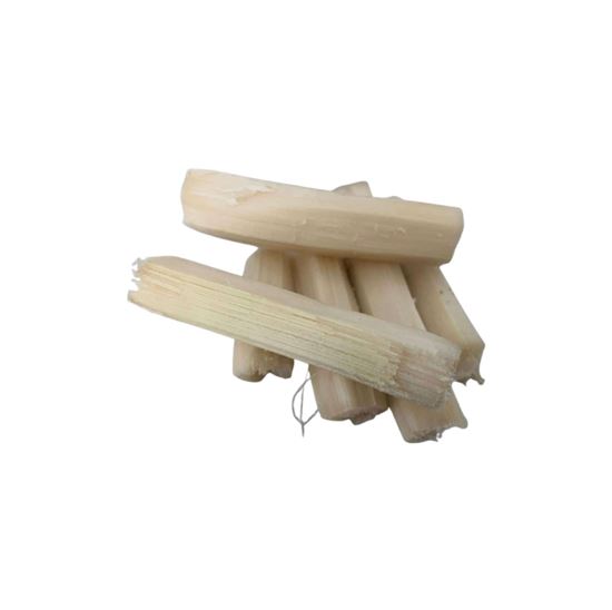 Imagen de Bastoncitos de caña de azúcar limpia (pelada) y rebanada 500g aprox.