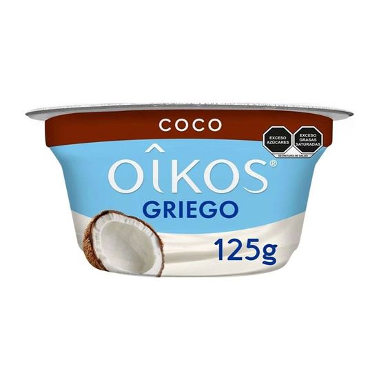 Imagen de Yoghurt estilo griego Danone Oikos sabor coco 125g