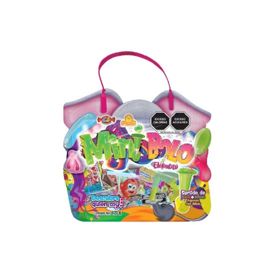 Imagen de Surtido de dulces, galletas y juguetes Las Delicias Mini Bolo Brincolín 120g