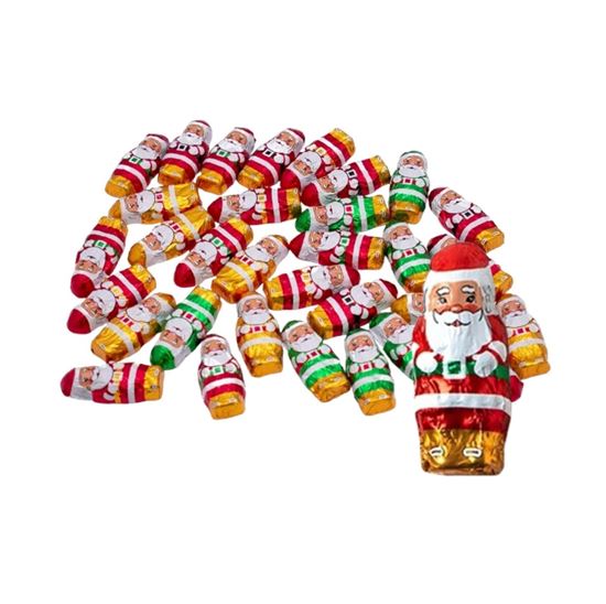 Imagen de Chocolate con envoltura de Santa Claus a granel