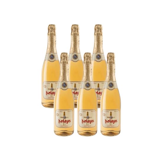 Imagen de Sidra ámbar Pelayo caja con 6 piezas de 690ml c/u