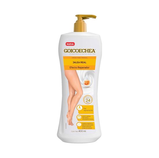 Imagen de Crema para piernas con jalea real efecto reparador Goicoechea 400ml