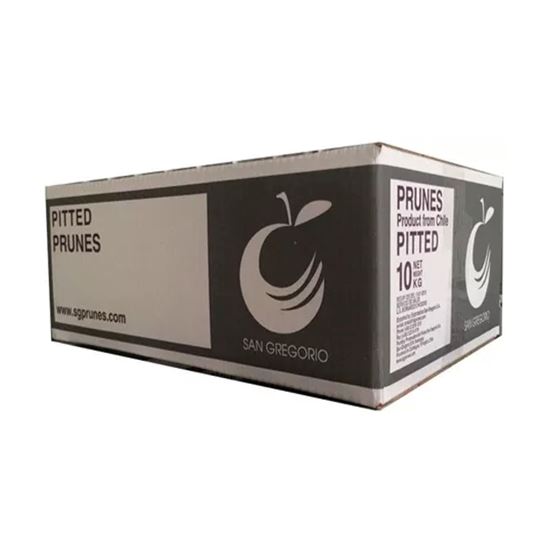Imagen de Ciruela pasa chilena (40/100) con hueso San Gregorio caja con 10kg