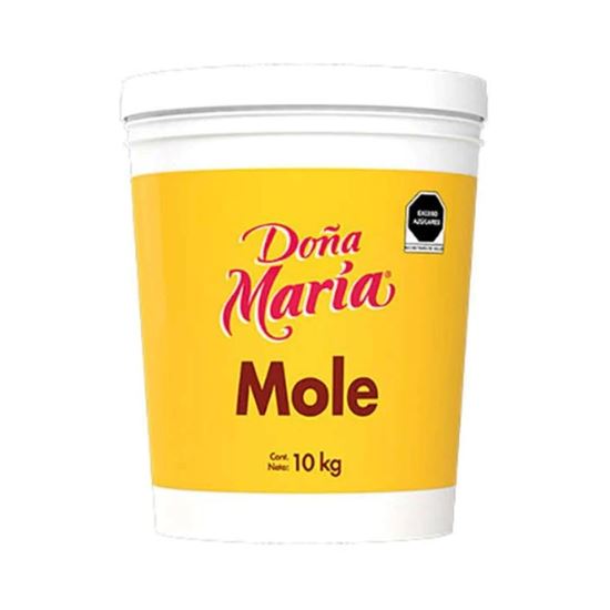 Imagen de Mole rojo tradicional Doña María cubeta 10 kg
