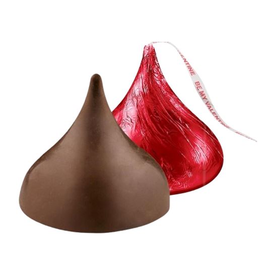Imagen de Chocolate con leche gigante Hershey's Kisses “Be my Valentine” 198g
