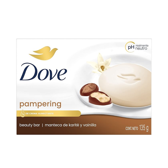 Imagen de Jabón de tocador Dove karité y vainilla 135g