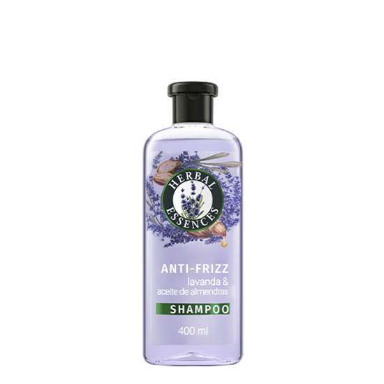 Imagen de Shampoo con lavanda & aceite de almendras Herbal Essences Anti-frizz 400ml