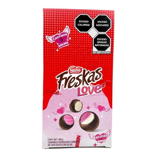 Imagen de Nestlé Freskas Love Edición del Amor 9 pzas de 32g c/u (288g)