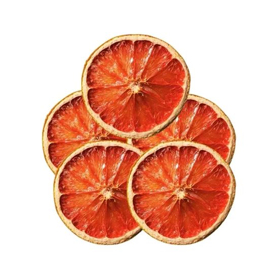 Imagen de Toronja deshidratada en rodajas para mixología y repostería (60 pzas aprox.)