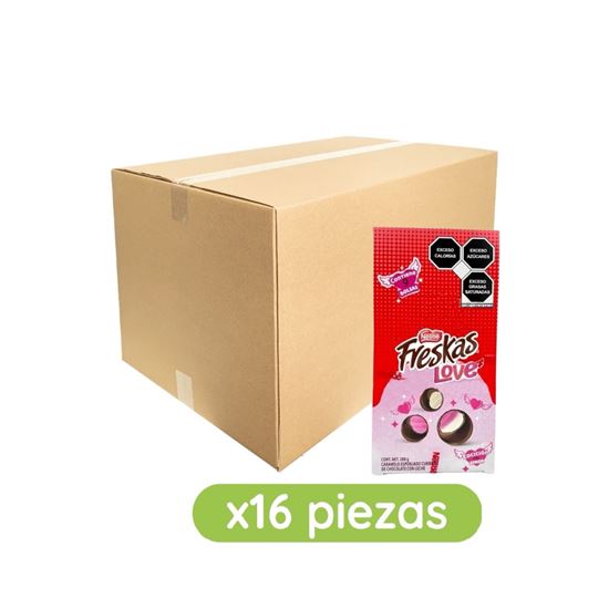 Imagen de Nestlé Freskas Love Edición del Amor caja con 16 exhibidores de 288g c/u