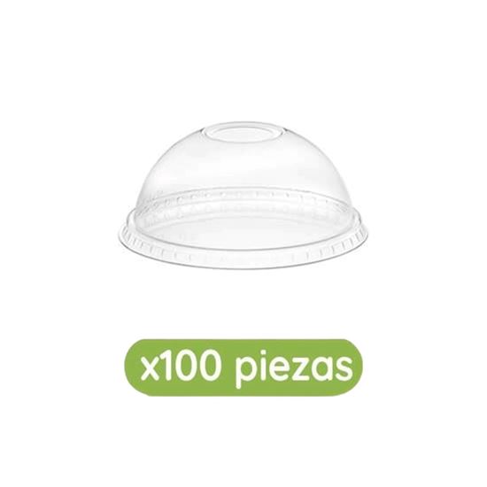 Imagen de Tapa domo con orificio para vaso de 7oz Solo Cup 100 pzas