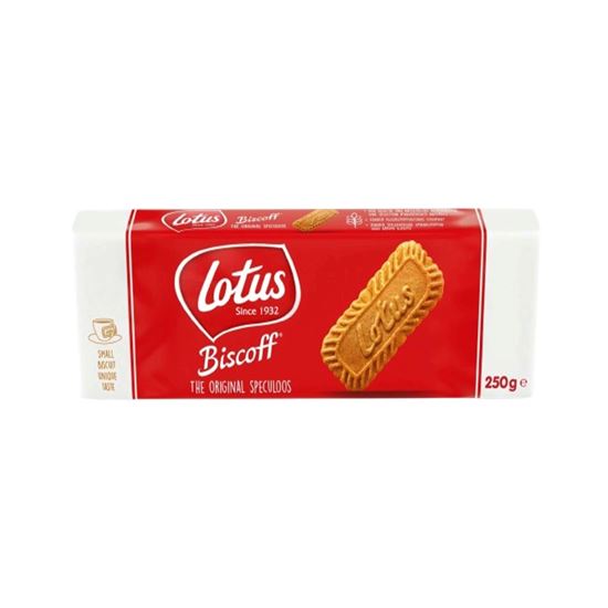 Imagen de Galleta de trigo caramelizada belga speculoos Lotus Biscoff 250g