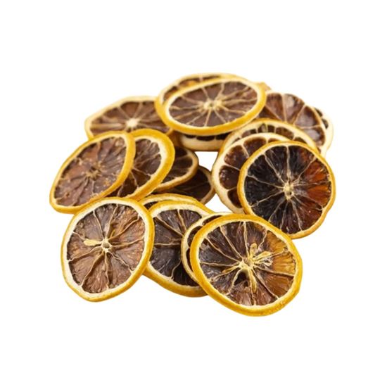 Imagen de Limón eureka deshidratado en rodajas para mixología y repostería (70 pzas aprox.)