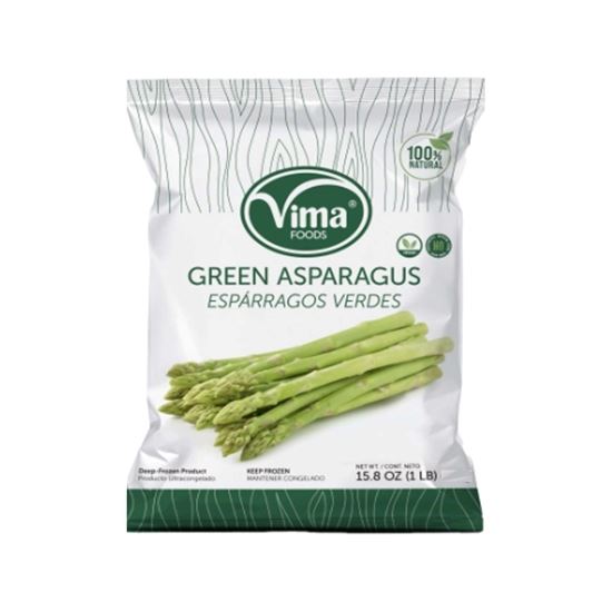 Imagen de Espárragos verdes congelados Vima Foods 1kg