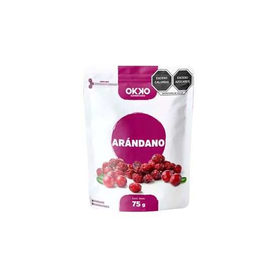 Imagen de Arándanos deshidratados Okko Súper Foods 75g