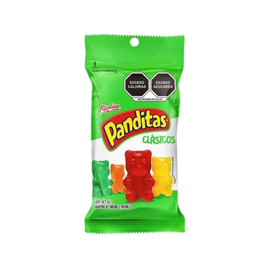 Imagen de Gomitas Ricolino Panditas Clásicos 65g