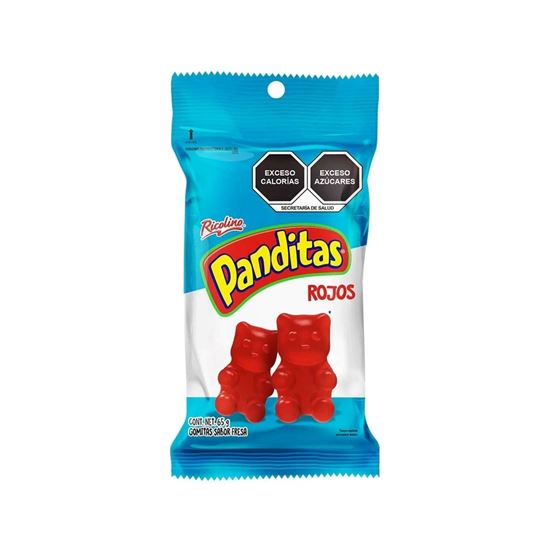 Imagen de Gomitas Panditas rojos Ricolino 65g