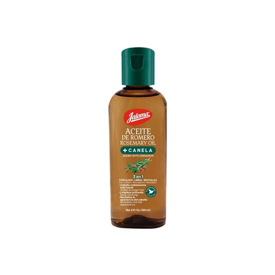Imagen de Aceite de romero + canela 3 en 1 fortalece, limpia y revitaliza el cabello Jaloma 120ml