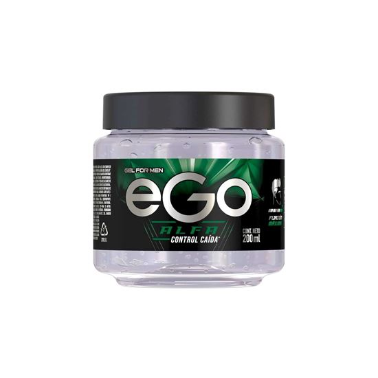Imagen de Gel para cabello fijación máxima control caída Ego Alfa 200ml