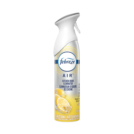 Imagen de Aromatizante en aerosol Febreze Air Kitchen odor fighter fresh lemon 250g