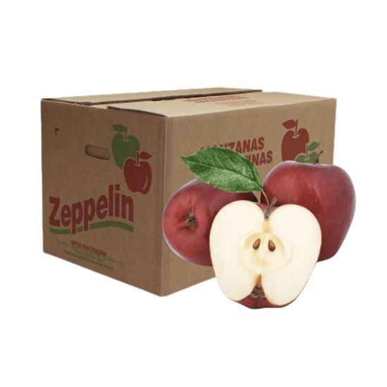 Imagen de Manzana Starking Red Delicious premium importada grande (190g aprox.) por caja 19kg aprox.