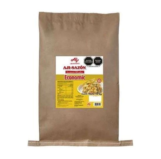 Imagen de Sazonador sabor a pollo en polvo Ajinomoto Aji-Sazón Economic 10kg (rinde 454.5L)