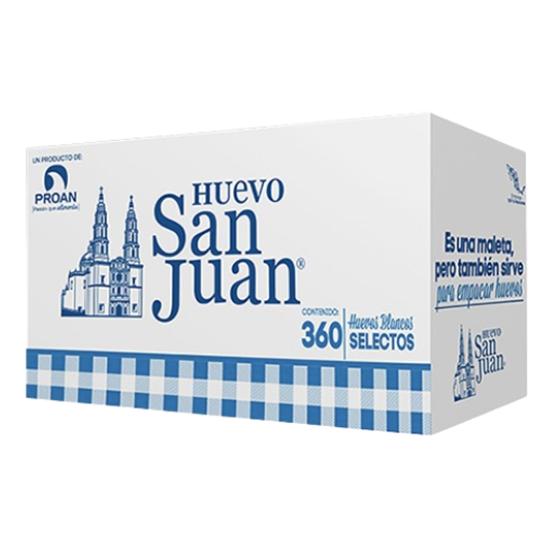 Imagen de Huevo blanco San Juan por caja (360 pzas)