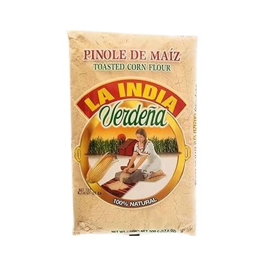 Imagen de Pinole de maíz tostado La India Verdeña 500g
