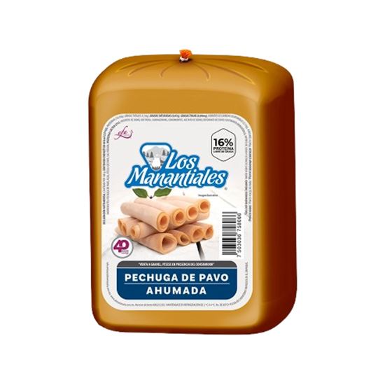 Imagen de Pechuga de pavo ahumada Los Manantiales a granel