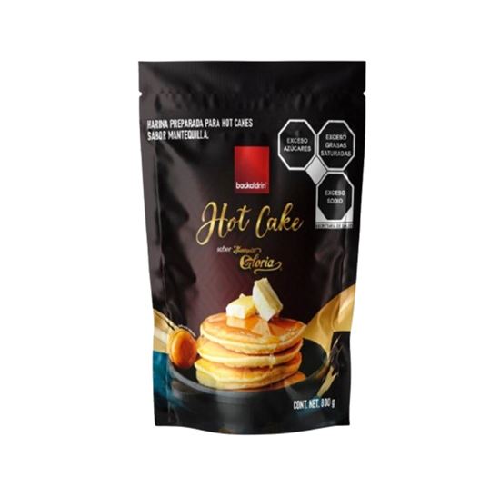 Imagen de Harina preparada para hot cakes sabor mantequilla La Gloria 800g