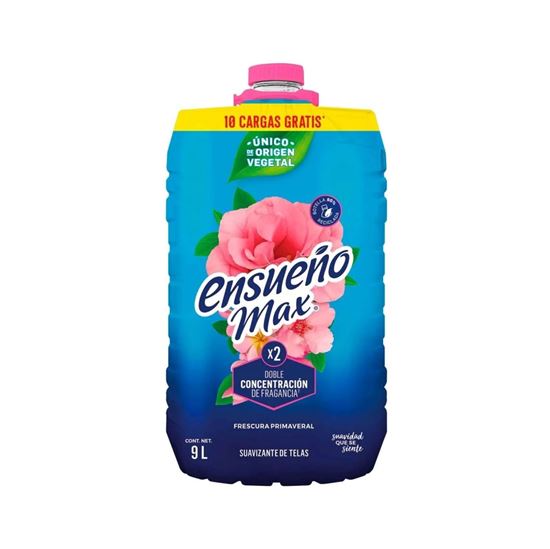 Imagen de Suavizante de telas Ensueño Max Frescura Primaveral 9L